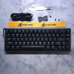 ATTACK SHARK X68 HE Rapid Trigger Gaming Keyboard – Magnetic Switches, 8000Hz Polling, Adjustable Actuation (Black) - Image 4