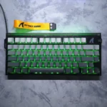 ATTACK SHARK R85 HE Rapid Trigger Gaming Keyboard – Magnetic Switches, 8000Hz Polling, Adjustable Actuation, RGB Front Lightbox (Black Gradient) - Image 4