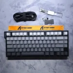 ATTACK SHARK R82 HE Rapid Trigger Gaming Keyboard – Magnetic Switches, 8000Hz Polling, Adjustable Actuation (Black Gradient) - Image 4