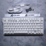 ATTACK SHARK R82 HE Rapid Trigger Gaming Keyboard – Magnetic Switches, 8000Hz Polling, Adjustable Actuation (White Contour) - Image 4