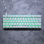 ZIYOULANG T60 Mechanical Keyboard – 60% Layout, Blue Switches, Full RGB Lighting, Software Included (White) - Image 4