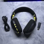ONIKUMA B2 Wireless Gaming Headset – Tri-Mode, Bluetooth, 2.4G Wireless, Wired, Integrated Microphone (Black) - Image 4