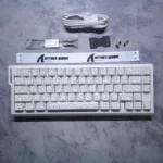 ATTACK SHARK X68 HE Rapid Trigger Gaming Keyboard – Magnetic Switches, 8000Hz Polling, Adjustable Actuation (White Contour) - Image 4