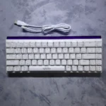 RAIKU GK68 Mechanical Keyboard – Blue Switches, RGB Front Box, 65% Layout, Wired (White) - Image 5