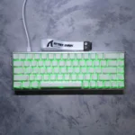 ATTACK SHARK X68 MAX HE Rapid Trigger Keyboard – Magnetic Switch, CNC Aluminum Case, 8000Hz Polling Rate (White Contour) - Image 3