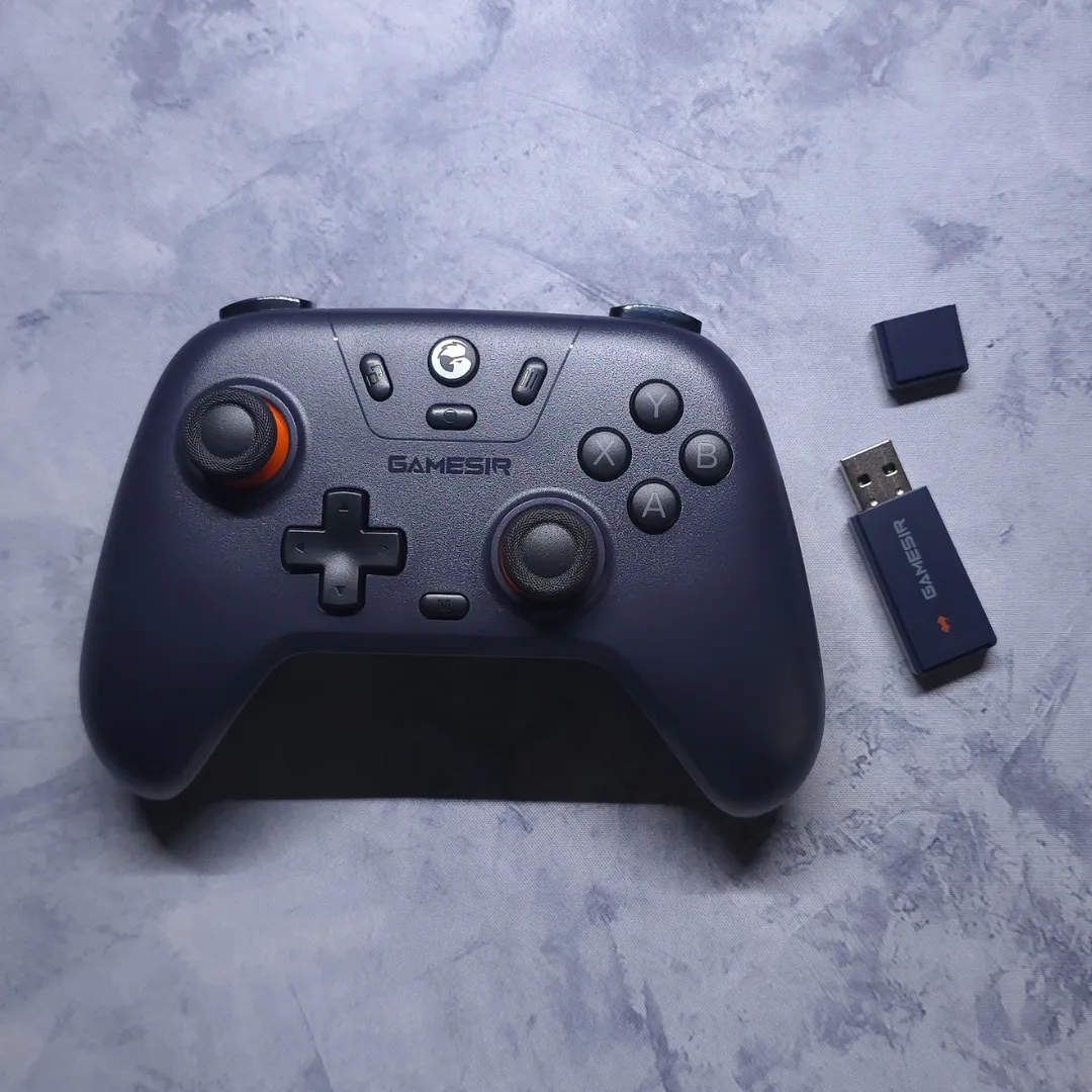 1_result GameSir Nova Lite Wireless Gaming Controller – Hall Effect Sticks, Tri-Mode, 2.4G Dongle, Multi-Platform (Purple) - Image 1
