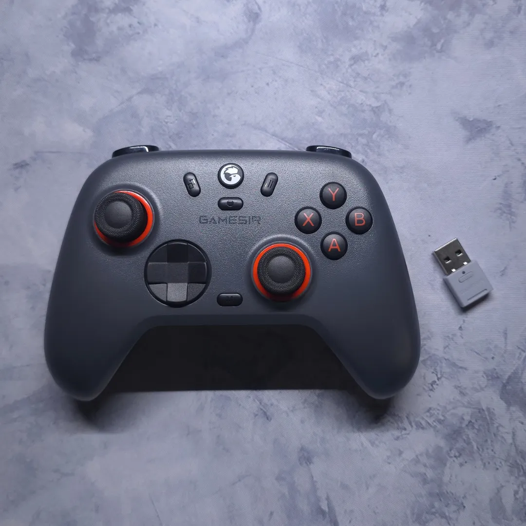 1_result GameSir Nova 2 Lite Wireless Gaming Controller – 1000Hz Polling, 2.4G Dongle, Hall Effect Sticks, 2 Programmable Back Buttons (Grey) - Image 1