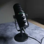 MV7 Microphone – USB & XLR Connectivity, Click-to-Mute Button, Volume & Echo Controls, Headphone Jack