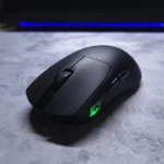 MAMBASNAKE M4 Wireless Gaming Mouse – Lightweight, Color Screen, PAW3311 Sensor, 24,000 DPI, Tri-Mode (Black)