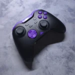 PXN P5 8K Wireless Gaming Controller – Tri-Mode, Bluetooth, 2.4G Wireless, Wired, Multi-Platform (Black & Purple) - Image 2