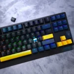 JEDEL WKL-102 Wireless Mechanical Keyboard – Blue Switches, 88 Keys, Tri-Mode, RGB Backlight - Image 3