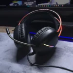 ONIKUMA X33 RGB Gaming Headset – Wired, Type-C Connection, USB Adapter, Integrated Microphone - Image 3