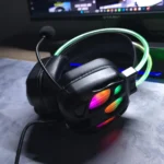 ONIKUMA X89 RGB Gaming Headset – Wired, Integrated Microphone, USB & 3.5mm Jack, PC Split Adapter Included - Image 3
