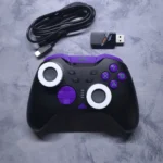 PXN P5 8K Wireless Gaming Controller – Tri-Mode, Bluetooth, 2.4G Wireless, Wired, Multi-Platform (Black & Purple) - Image 4
